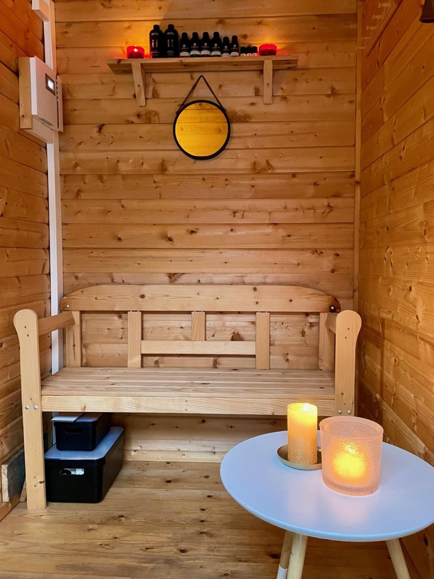 Modernes Holzhaus Im Skandinavischen Stil Mit Sauna, Garten Und 2 Katzen 诺德施泰特 外观 照片