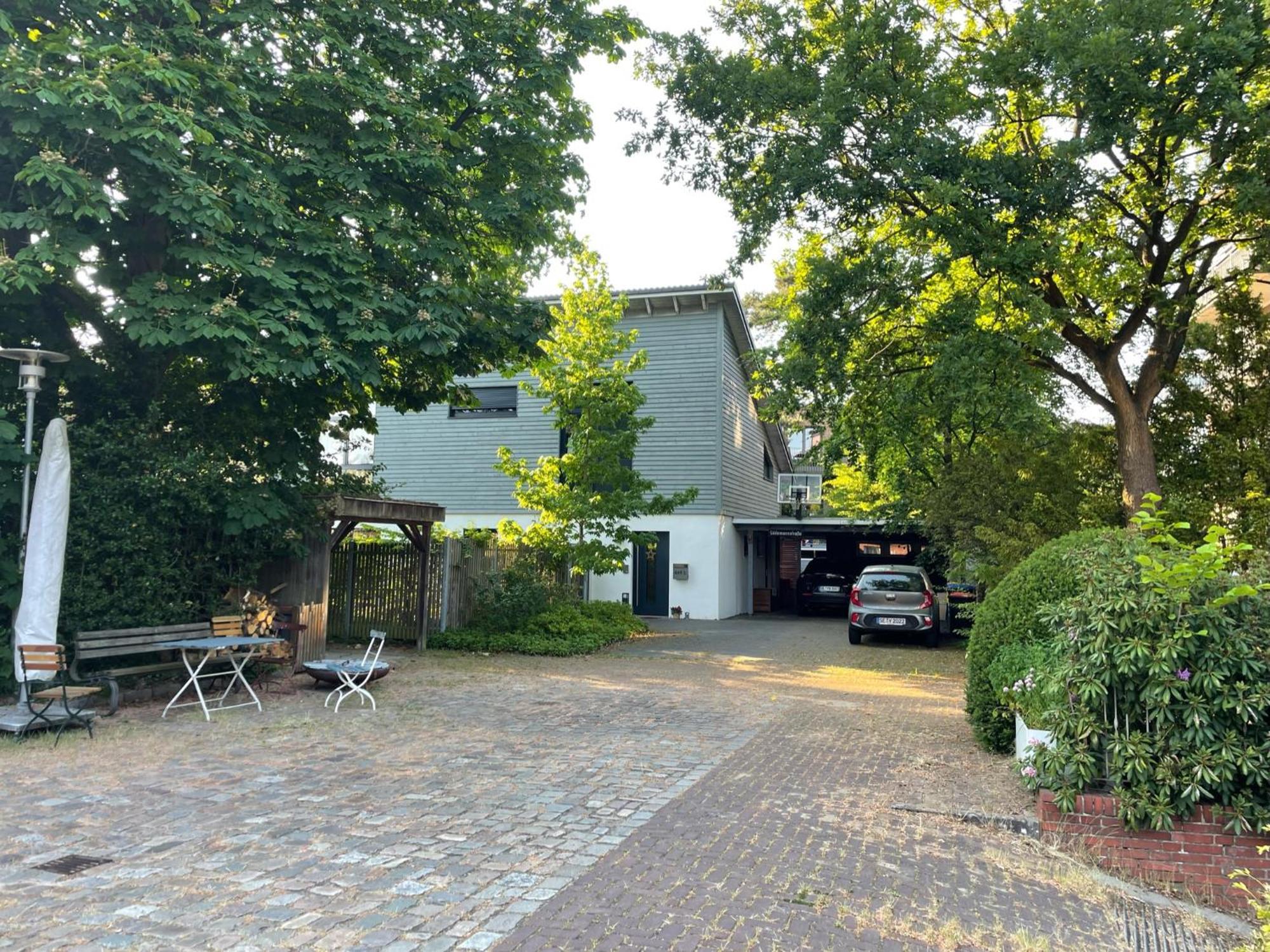 Modernes Holzhaus Im Skandinavischen Stil Mit Sauna, Garten Und 2 Katzen 诺德施泰特 外观 照片